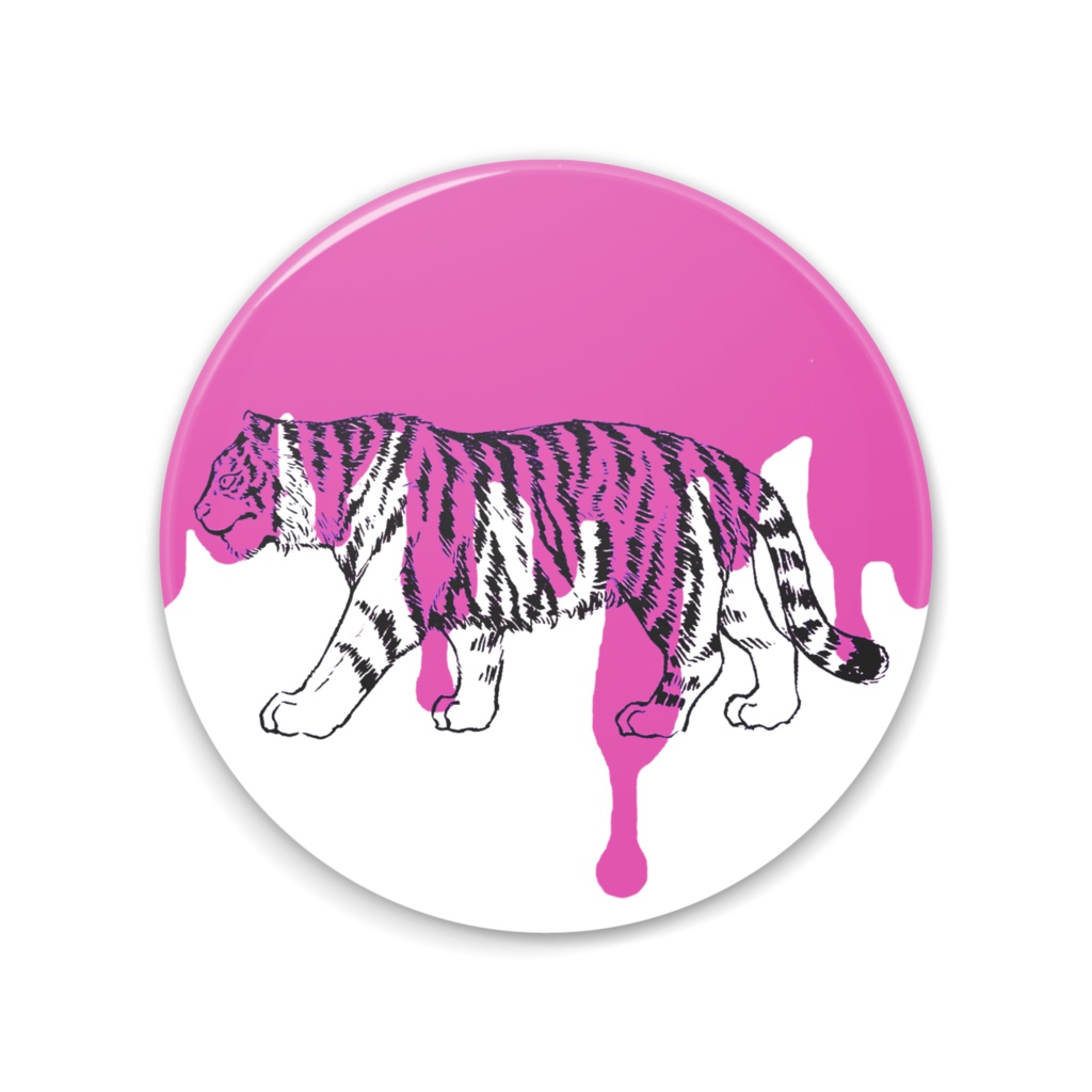 「Pink Tiger」75mm ミラー缶
