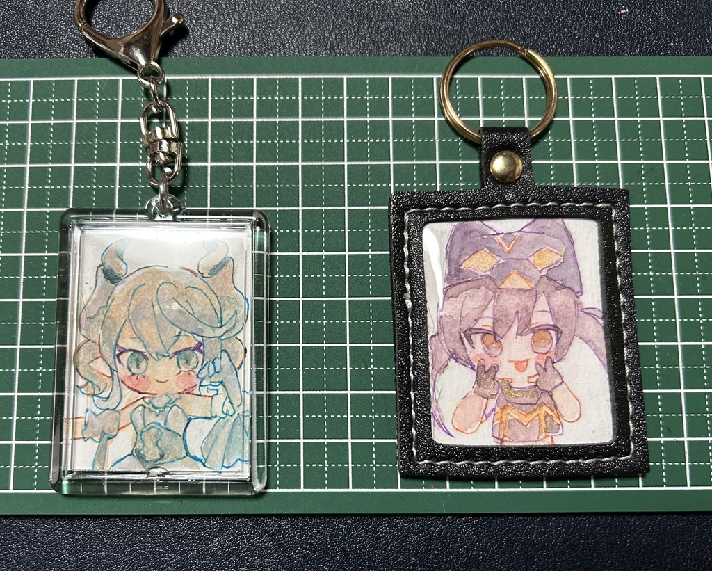 原画キーホルダー