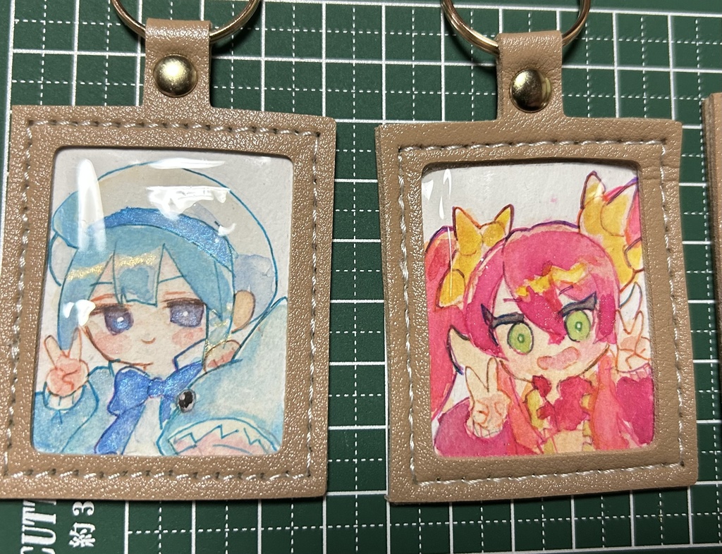原画キーホルダー