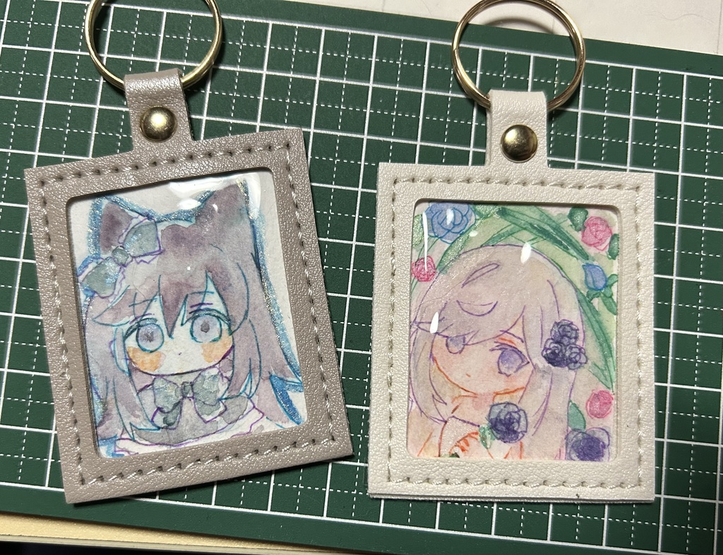 原画キーホルダー
