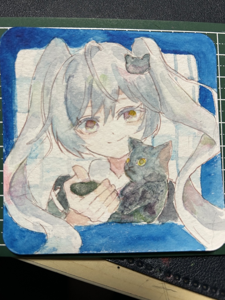 フレームレス原画