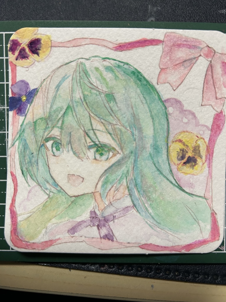 フレームレス原画