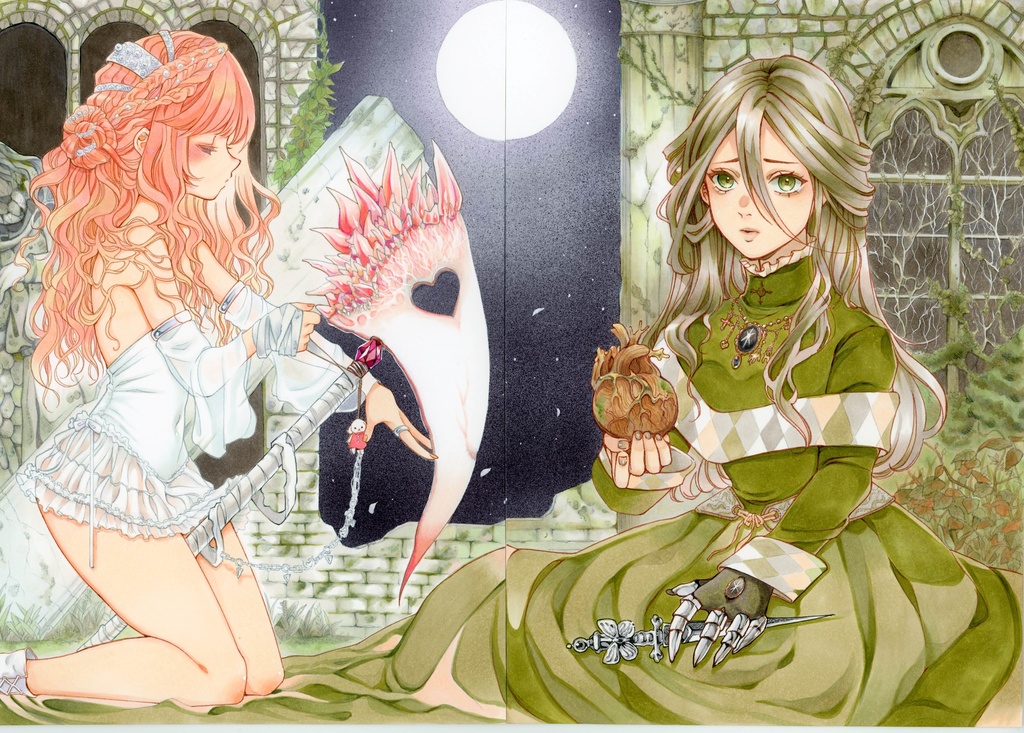 月光の割符クリアファイル