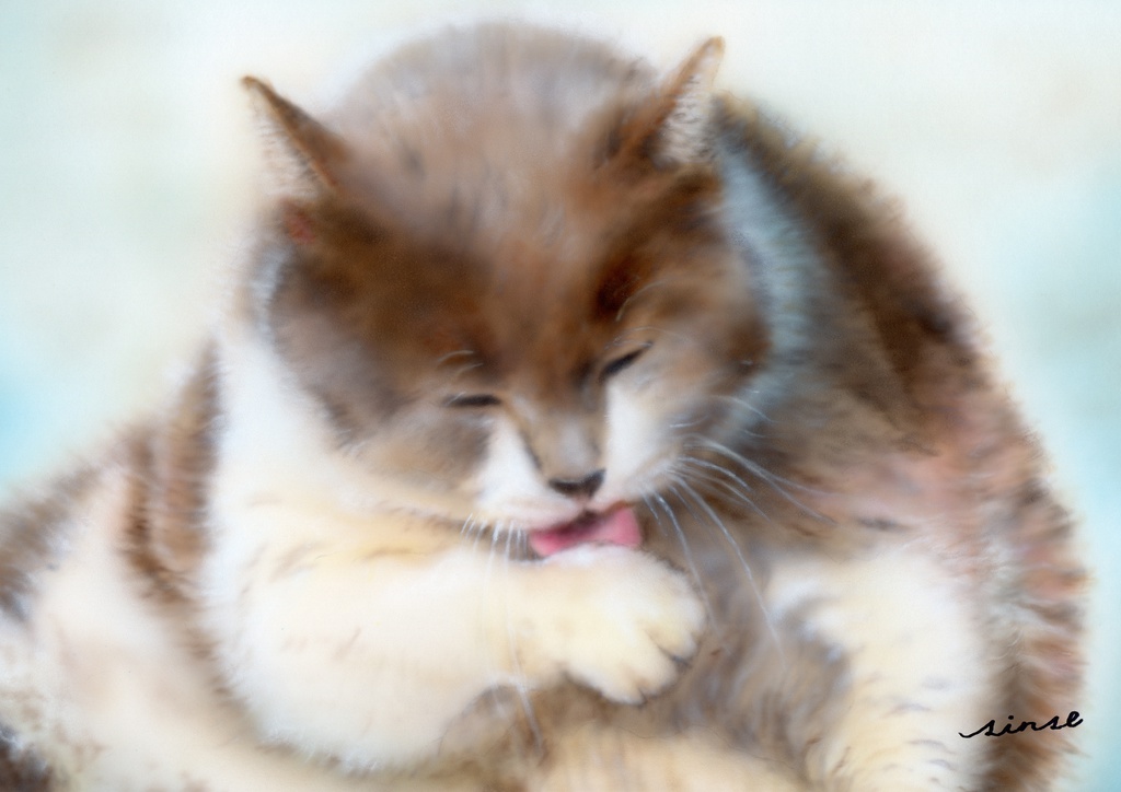 猫アート１