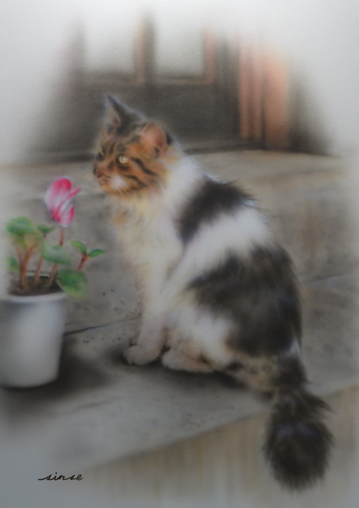 猫アート８
