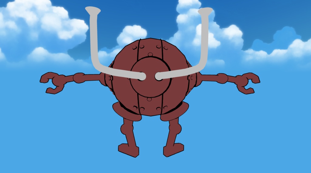 スカル・ポンコッツ(赤青緑)パック