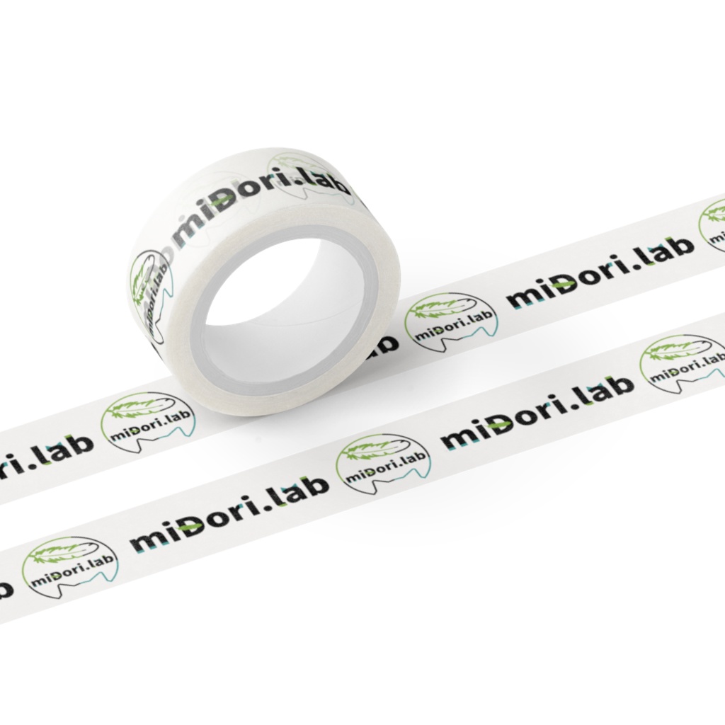 【受注生産】miDori.labマスキングテープ