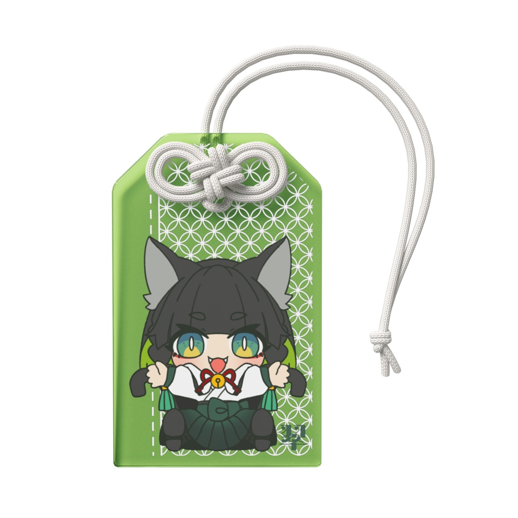 【受注販売】アクリルお守り/翠-sui-