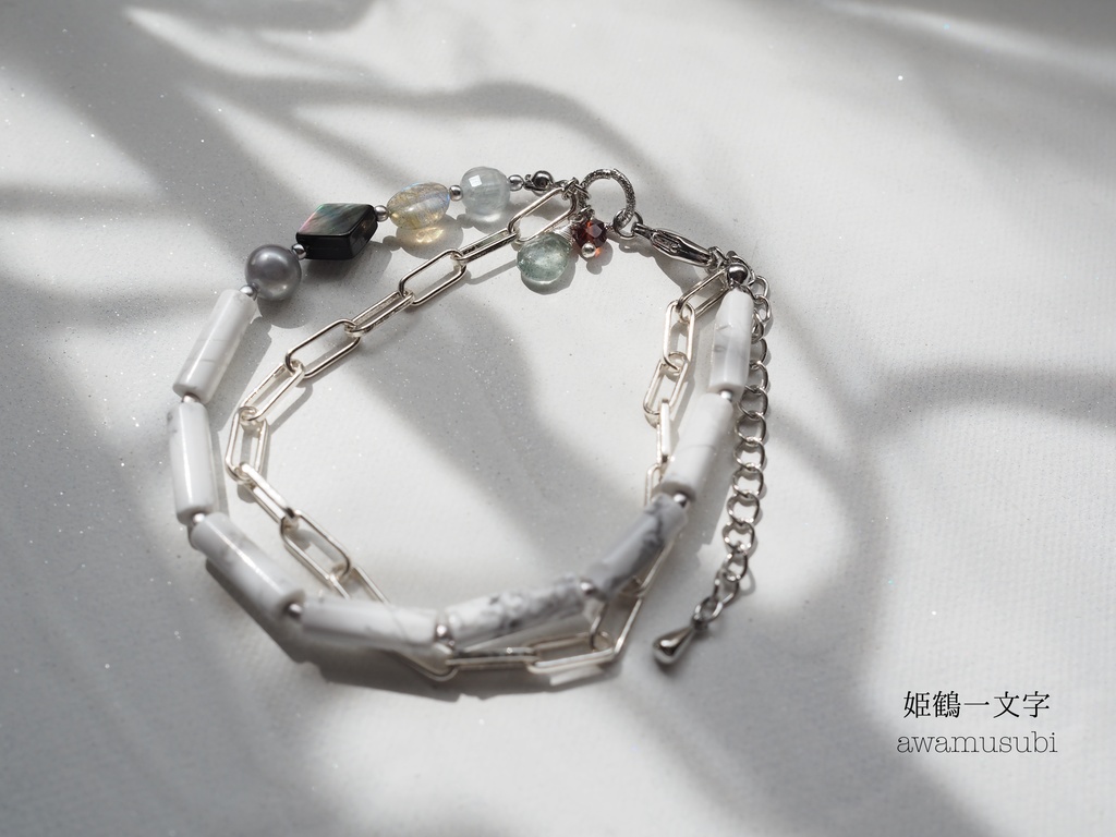 天然石ブレスレット