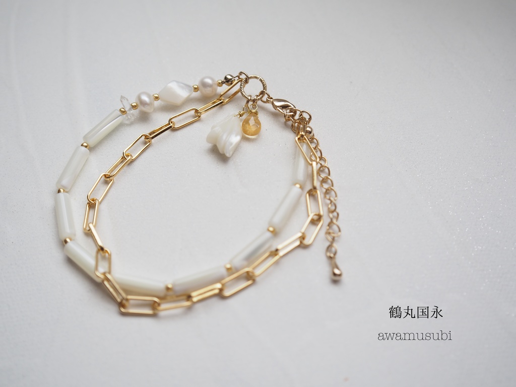 天然石ブレスレット