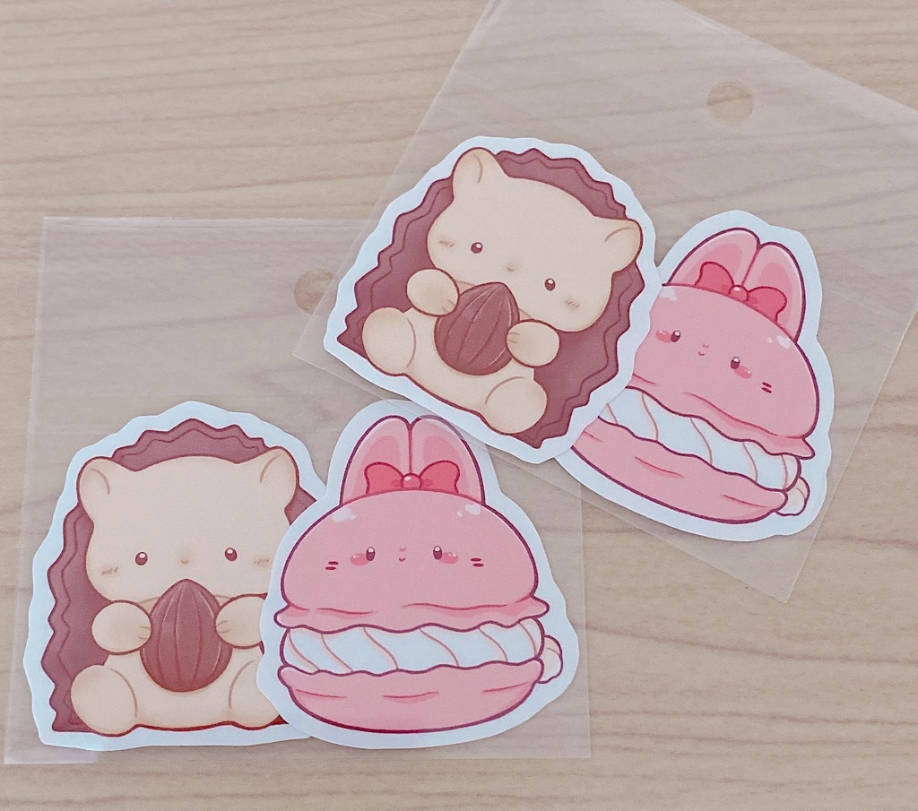 クッキー＆マカロン ステッカーセット