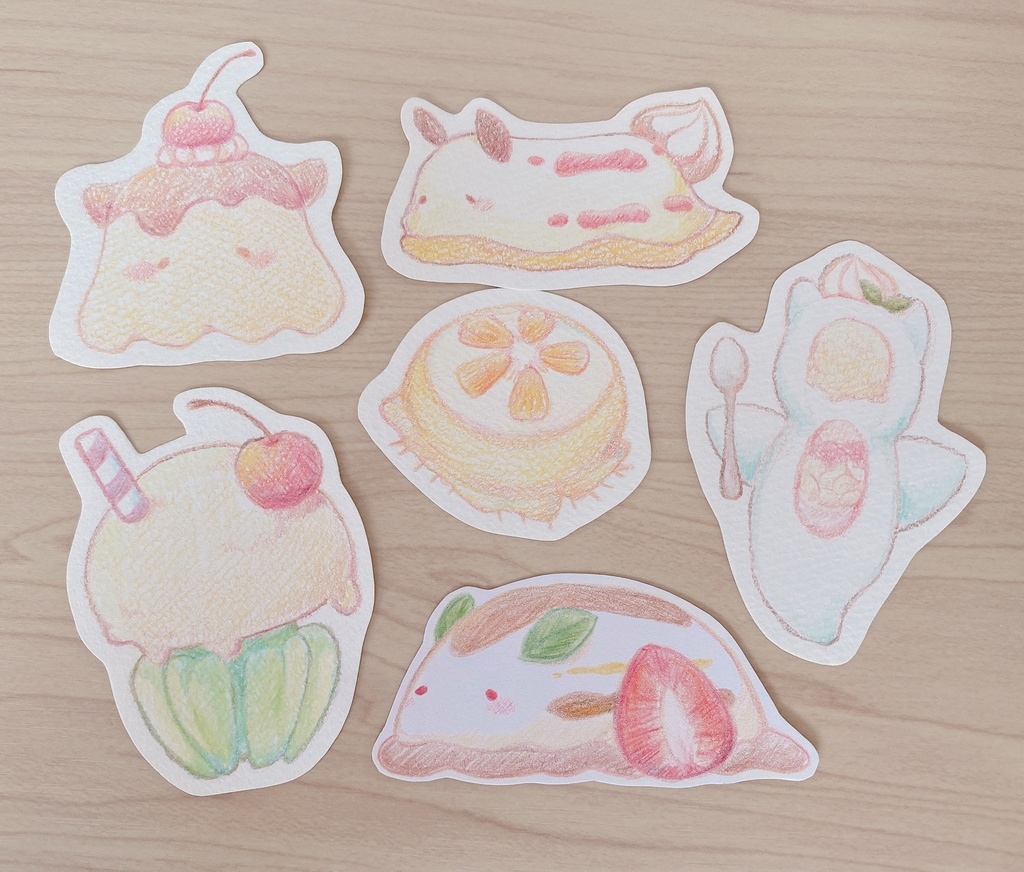 海の生き物×食べ物