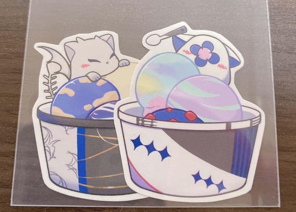 【非公式】ドンタコミニミニアクキー&ステッカー
