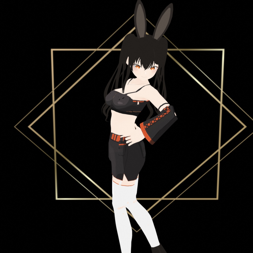 【セール・sale】Rika origional 3D model for VRChat Cluster 対応