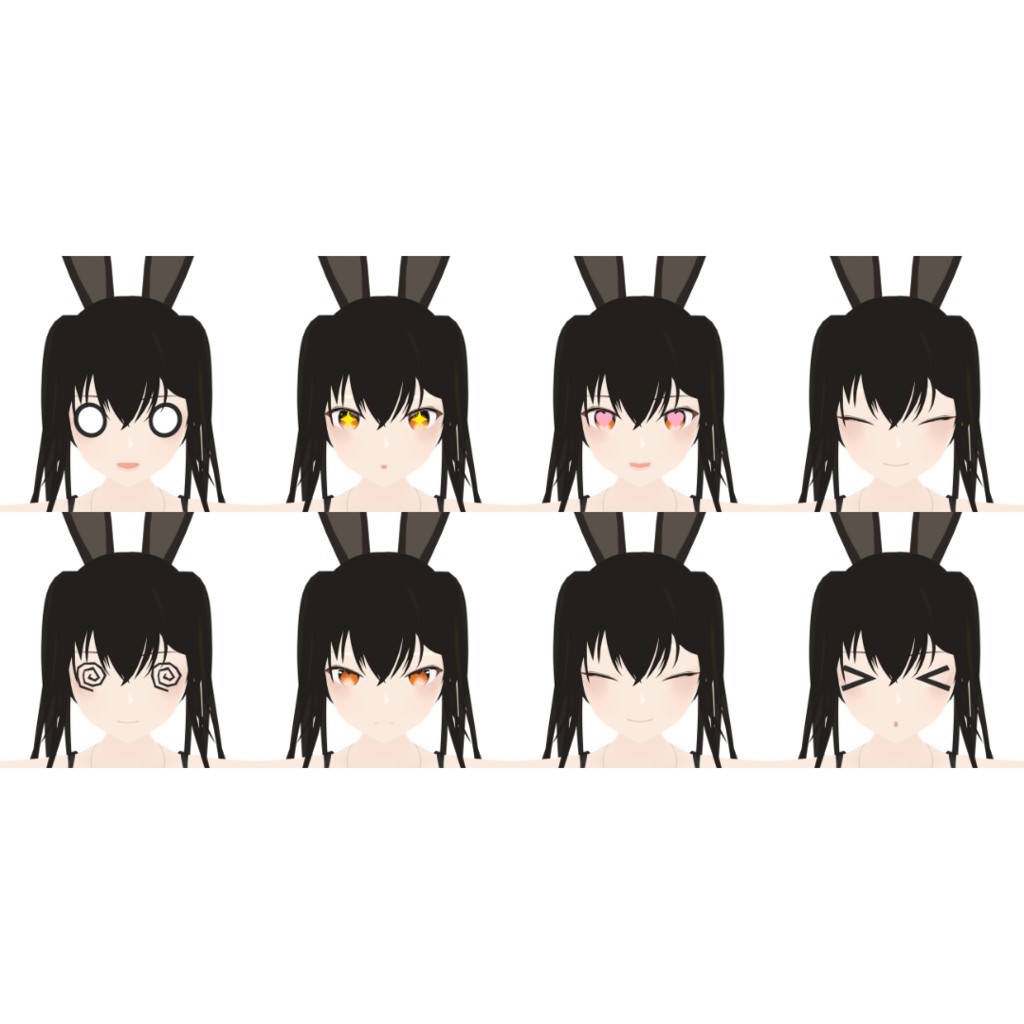 【セール・sale】Rika origional 3D model for VRChat Cluster 対応
