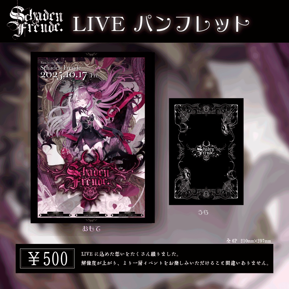 【Schaden Freude】パンフレット