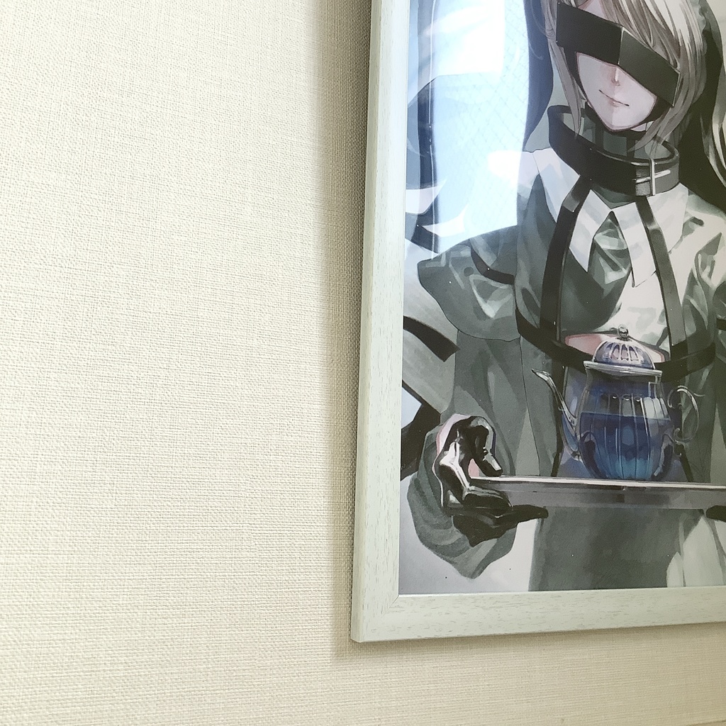 額付き 絵 『メイド』