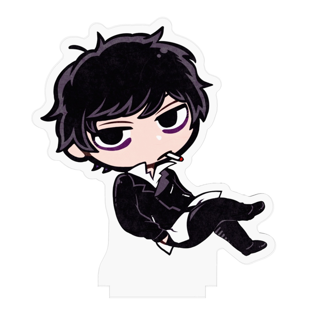 ぷりやまぷりをアクリルフィギュア煙草