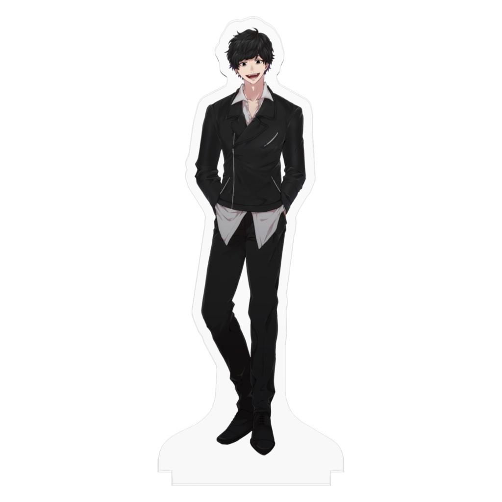 ぷりやまぷりをアクリルフィギュア笑顔