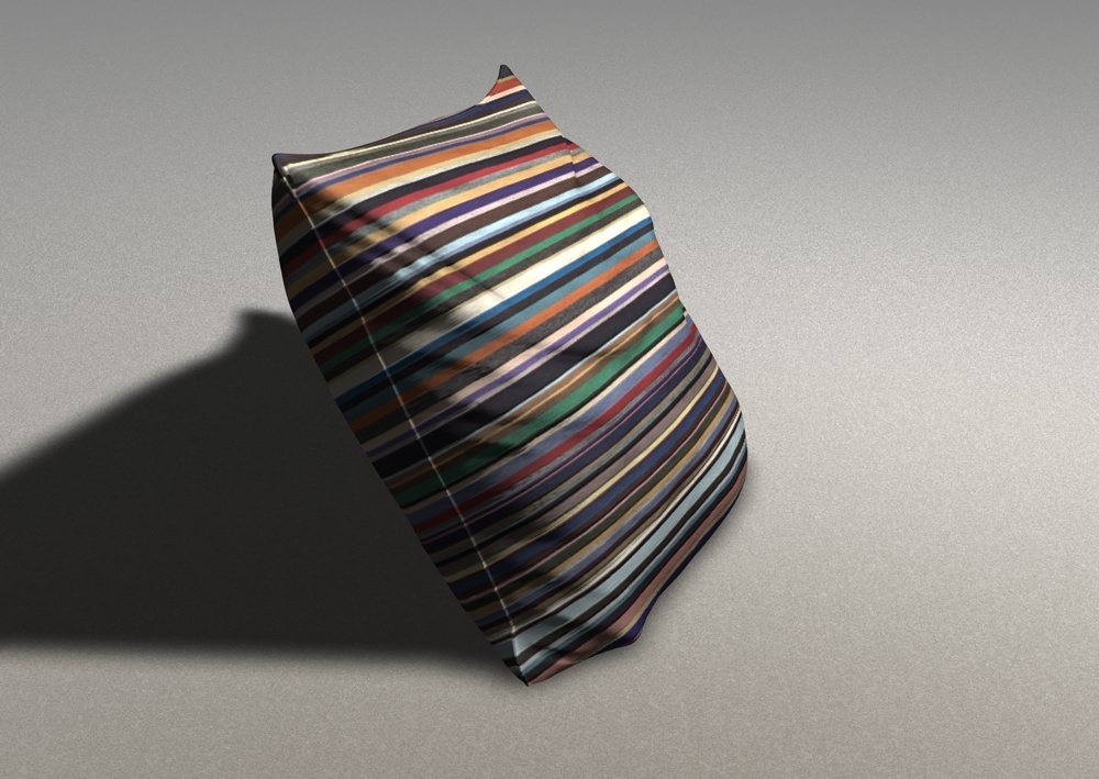 クッション 3D DATA ダウンロード販売