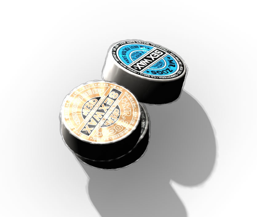 SURF BOARD用 WAX 3Dデータ販売 FREE!!!