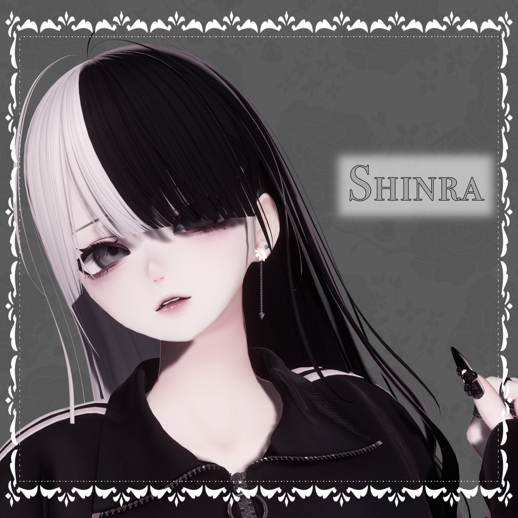 【7アバター調整済】Flower Earring