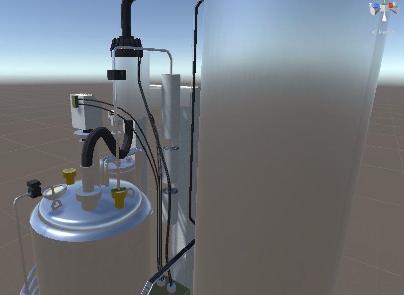 【VRChatも】バイオリアクター 3Dモデル