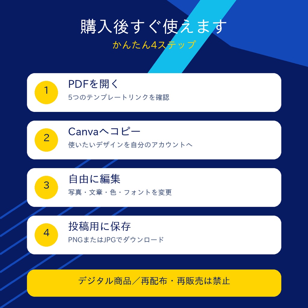 【Canvaテンプレート】卓球教室・コーチ向け Instagram投稿 5種類セット
