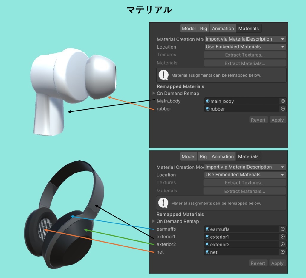 イヤホン&ヘッドホン セット