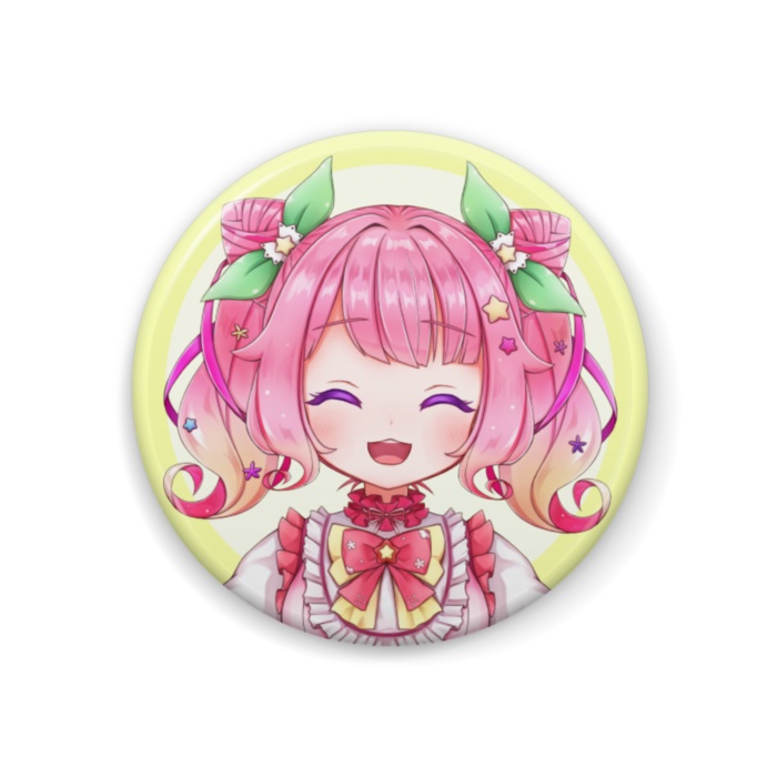 いもにゃん缶バッジ