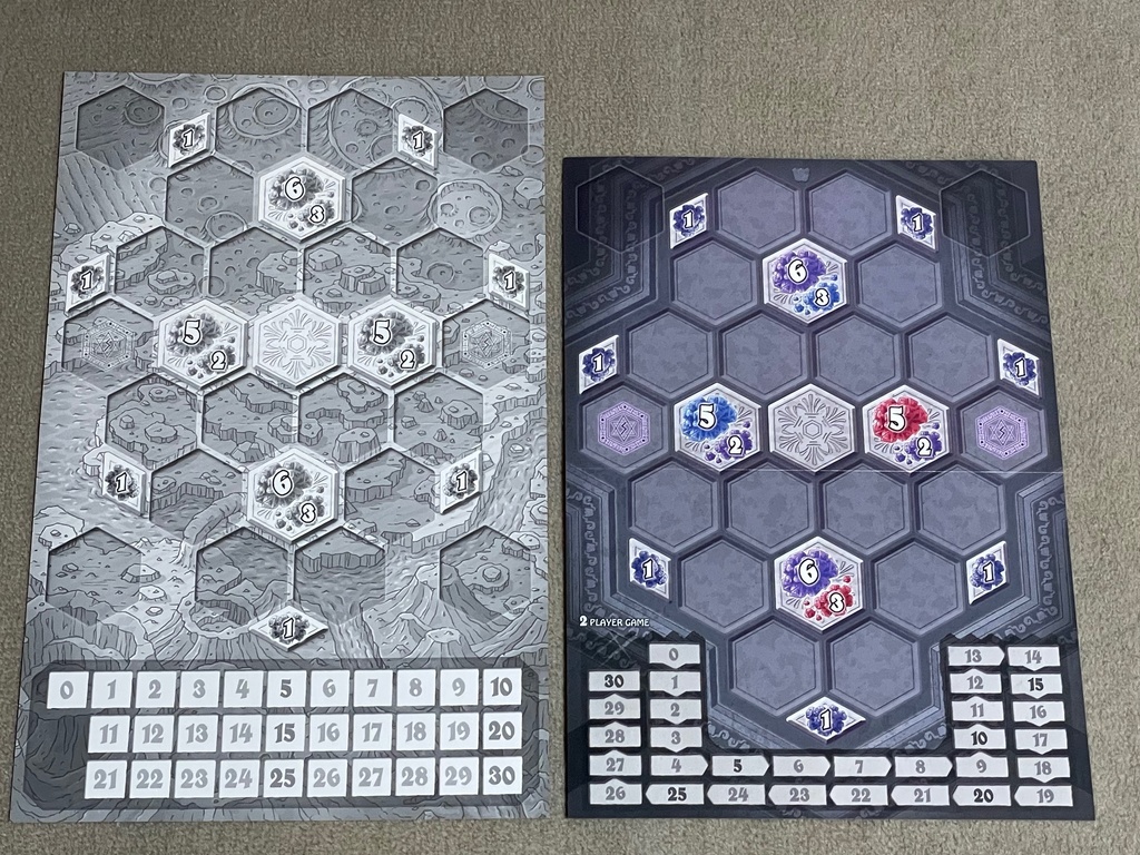 モンスターヘクス 新2人用マップ