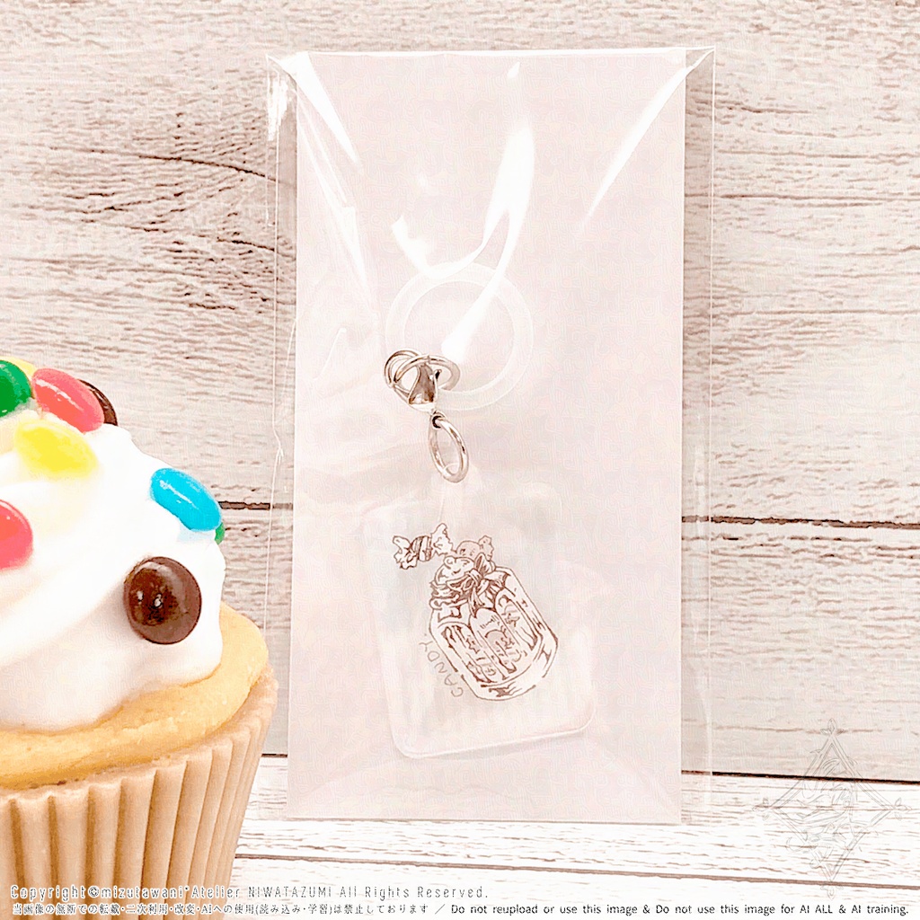 SweetParty(ミント・ストロベリー)アンブレラマーカー アンブレラチャーム