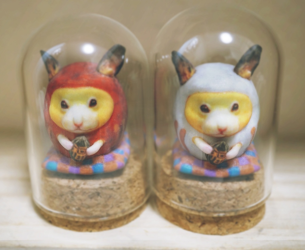 ハムだるま 大(4cm) 6色カラバリ