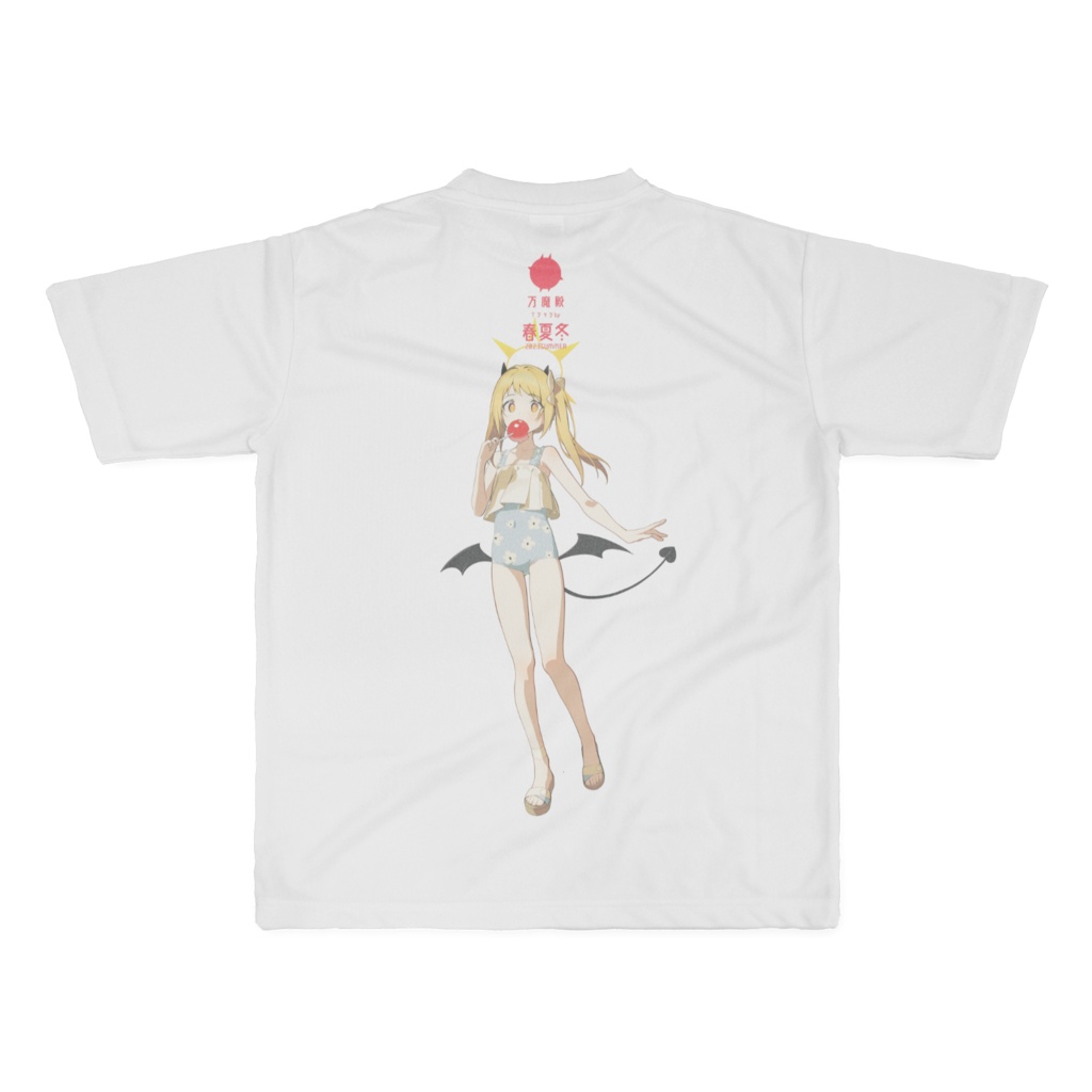 イブキちゃんFCフルグラTシャツ・白