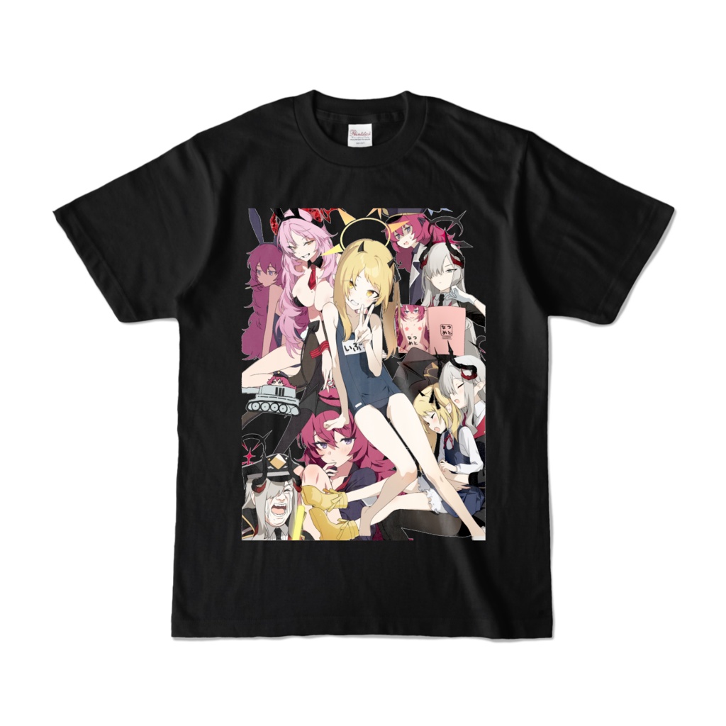 イブキちゃんFCTシャツ・黒