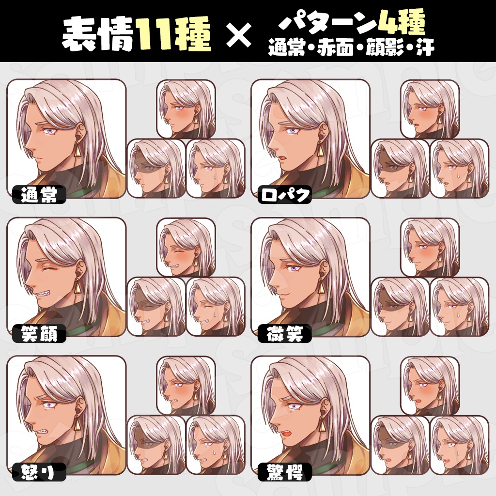 【無料あり】立ち絵素材_ファンタジー賢者