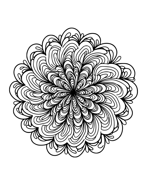 Mandala Coloring for Adults: The Grand Harmony Edition マンダラ・カラーリング・フォー・アダルツ:グランド・ハーモニー・エディション 🩷 Series Volume 1 / シリーズ第1弾 by Anchovies(アンチョビーズ)