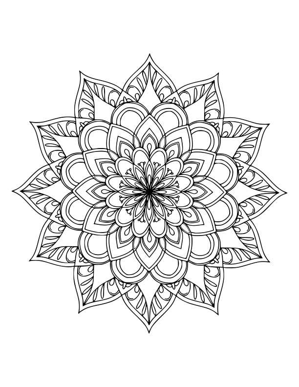 Mandala Coloring for Adults: The Grand Harmony Edition マンダラ・カラーリング・フォー・アダルツ:グランド・ハーモニー・エディション 🩷 Series Volume 1 / シリーズ第1弾 by Anchovies(アンチョビーズ)