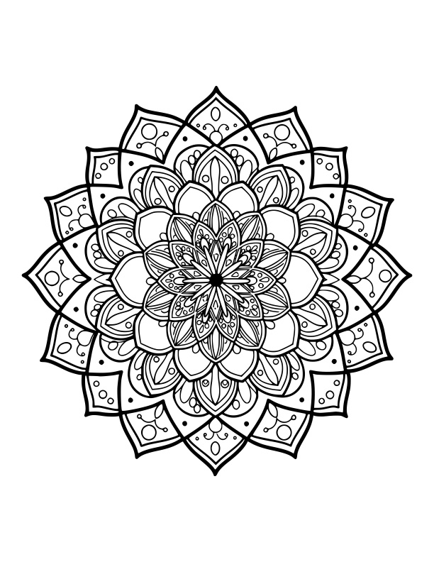 Mandala Coloring for Adults: The Grand Harmony Edition マンダラ・カラーリング・フォー・アダルツ:グランド・ハーモニー・エディション 🩷 Series Volume 1 / シリーズ第1弾 by Anchovies(アンチョビーズ)