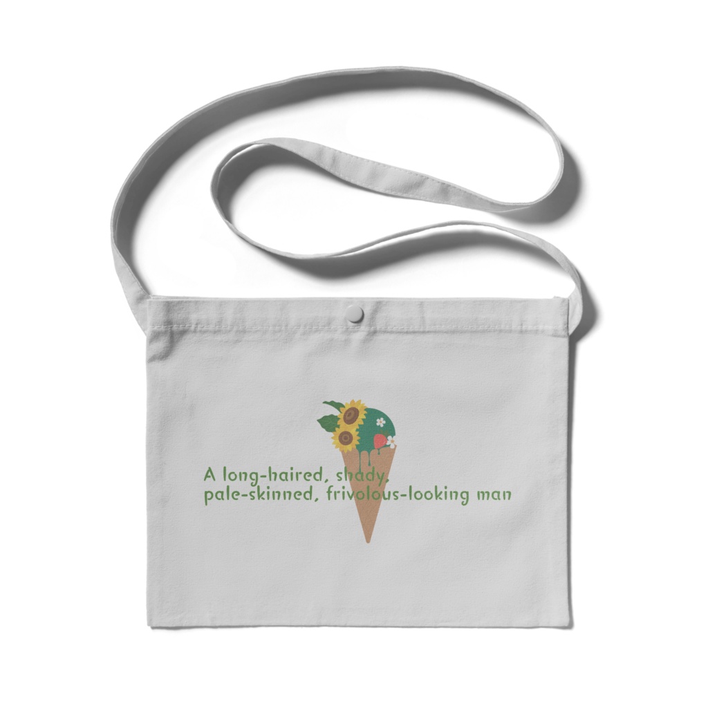 髪が長くて胡散臭い以下略サコッシュver.アイス