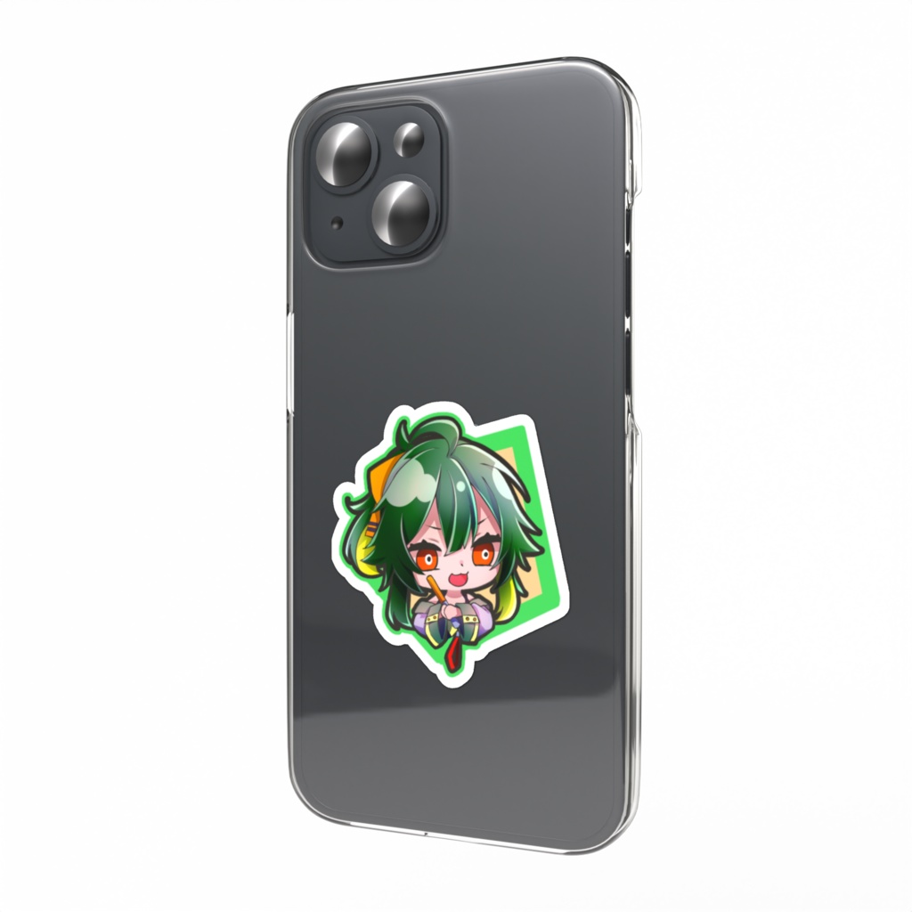 ダイカットステッカー　ちびキャラ