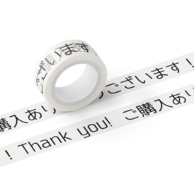 購入お礼マステ