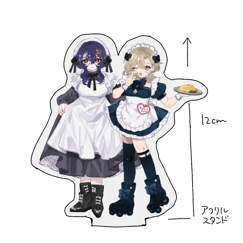 女体化メイドさん🦚🛁アクリルスタンド