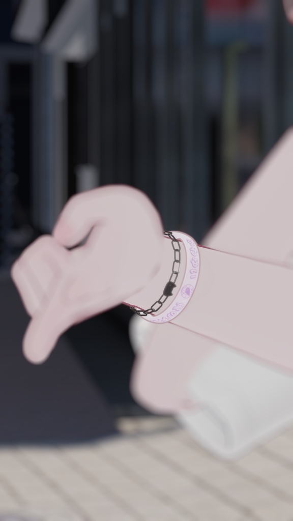 推しTシャツ + リストバンド -天女ゆい【無料】Oshi T-Shirt + Wrist Band - Tennyo Yui FREE - NYAへやぎセット Texture