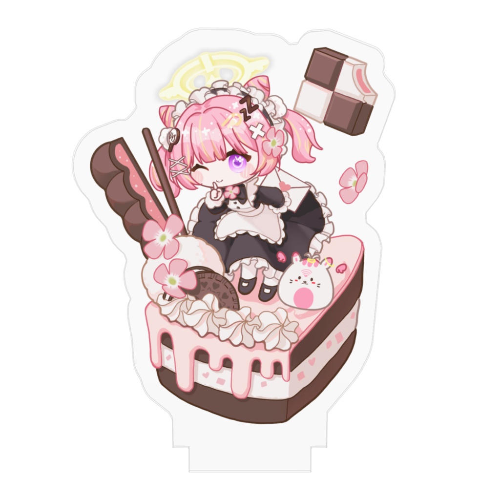 5.5周年記念イベントのグッズ - 天女ゆい アクリルフィギュアスタンド