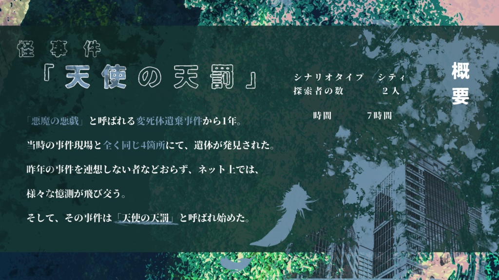 【CoC6th】 厄介者とは最後まで - SPLL:E198869