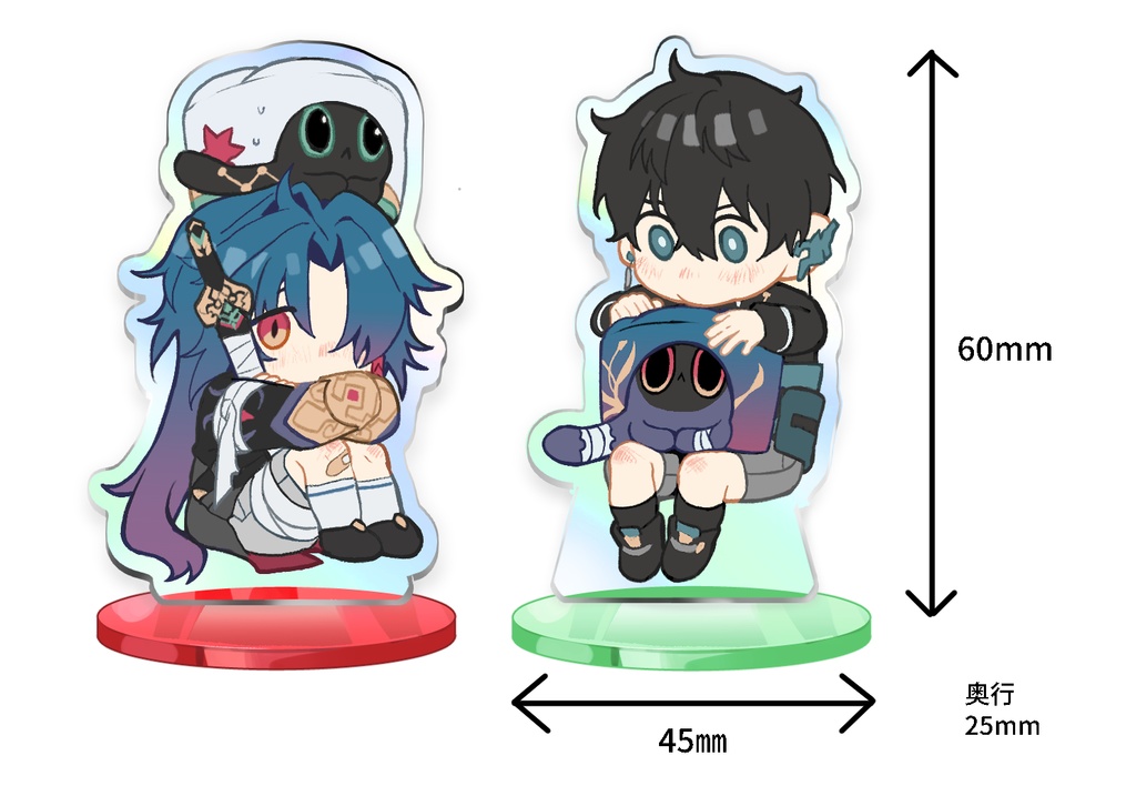 【刃丹】同人アクリルスタンド