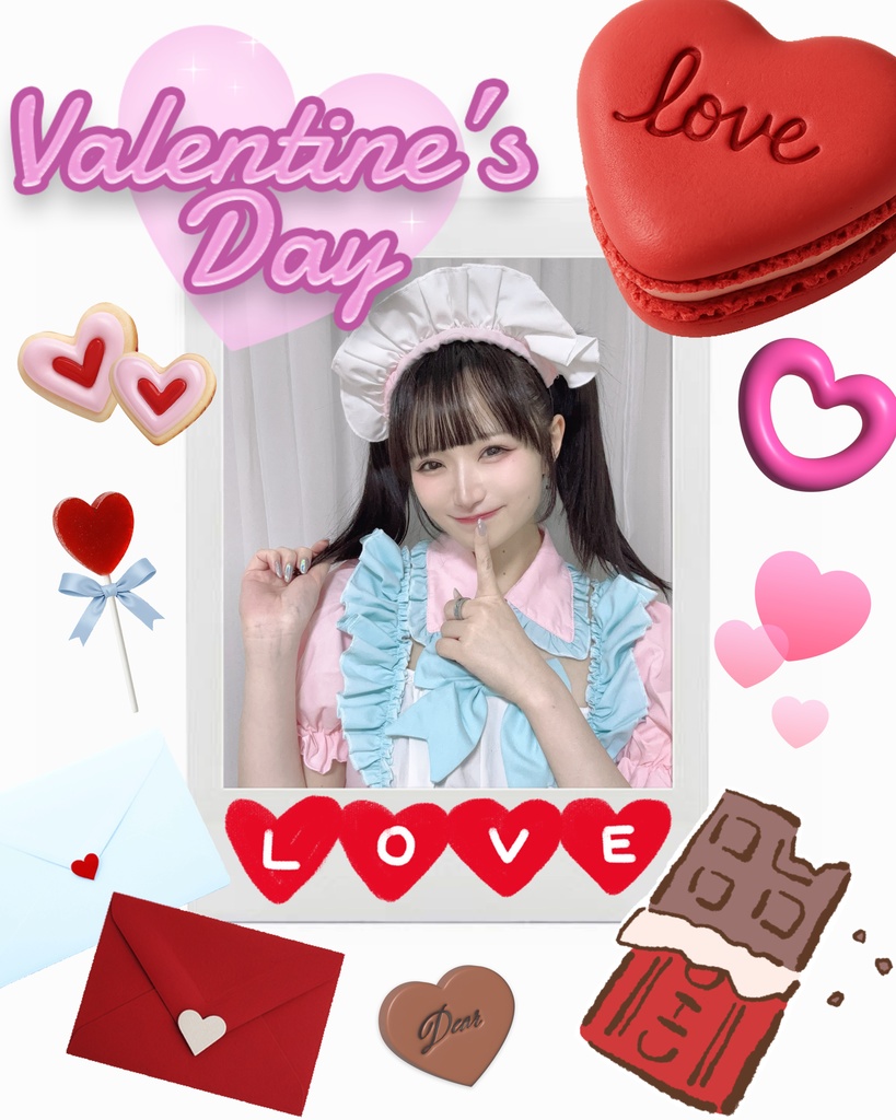 宿題チェキ【バレンタインスペシャル】