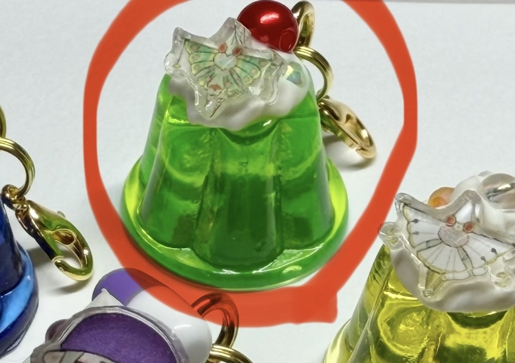 坤の天秤・ゼリーチャーム(半透明)