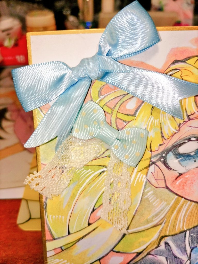 スクスト♡直筆手描き色紙♡シャルロッテ